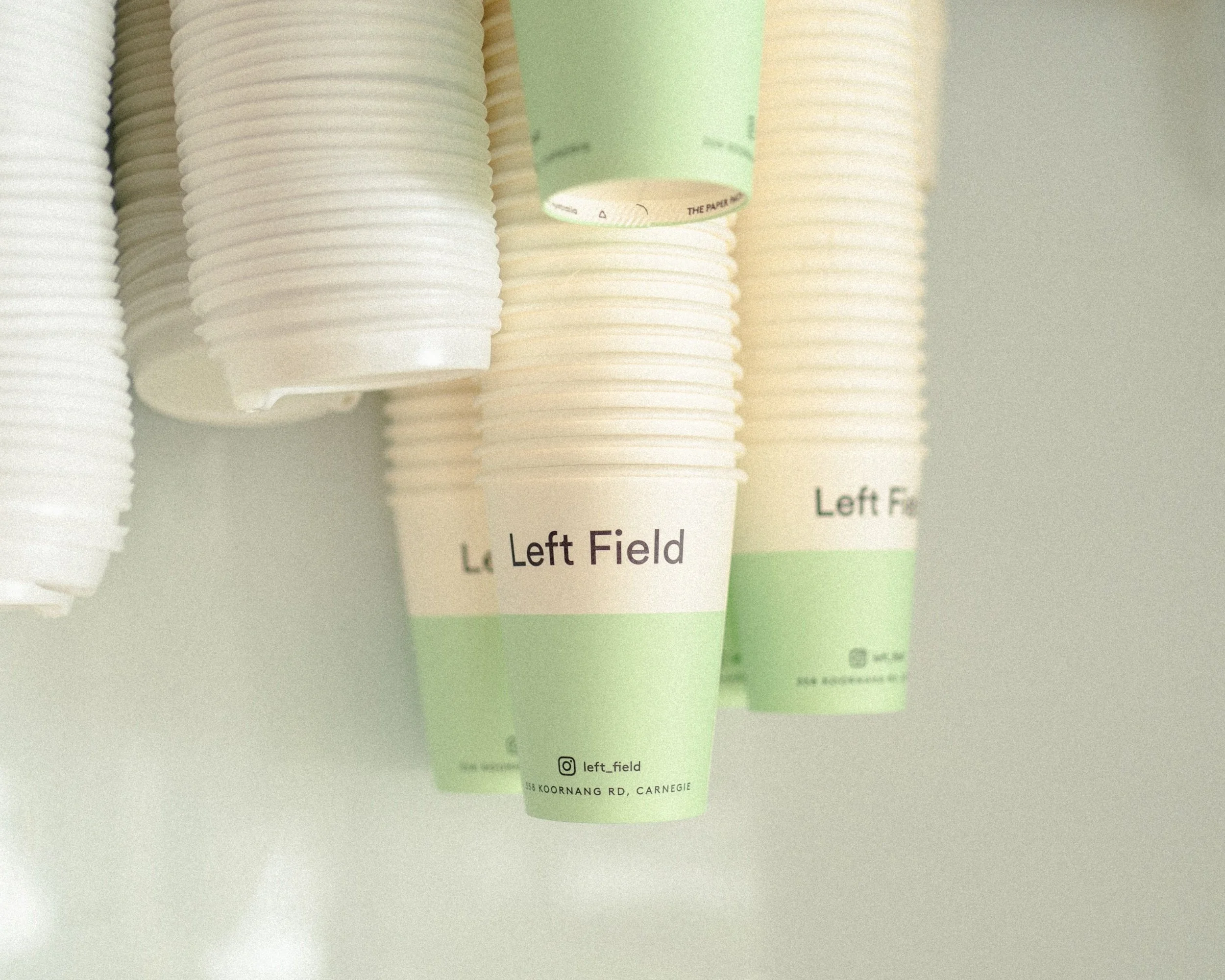 Inside the Left Field cafe