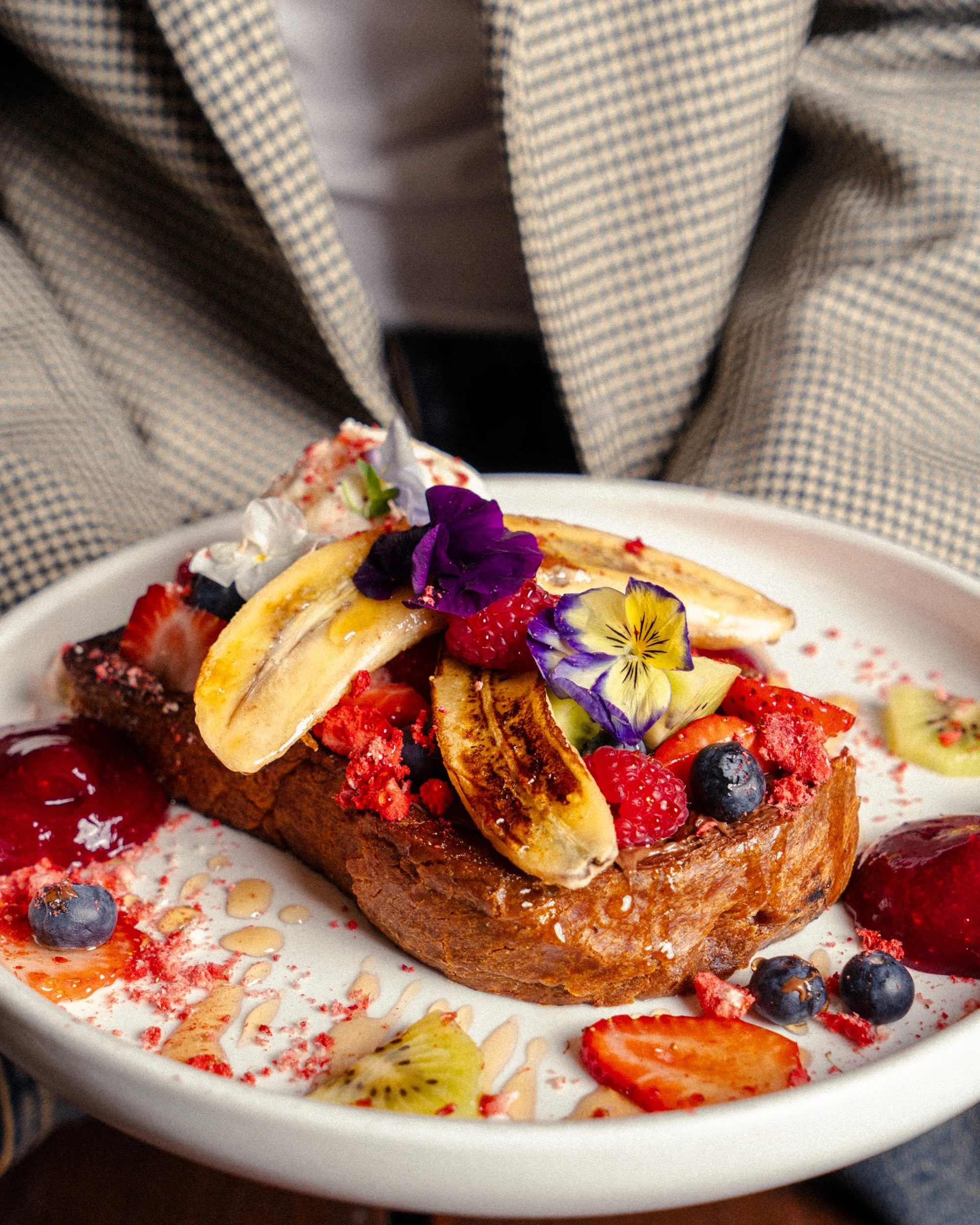 Brunch dish at Left Field Carnegie